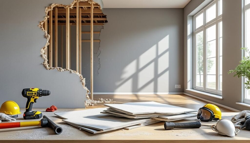 découvrez les étapes essentielles pour abattre une cloison en toute sécurité et agrandir votre espace de vie. guide pratique pour réussir vos travaux de rénovation.