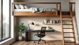 découvrez nos conseils pratiques pour aménager une mezzanine fonctionnelle dans une chambre, optimisant l'espace tout en alliant confort et style.