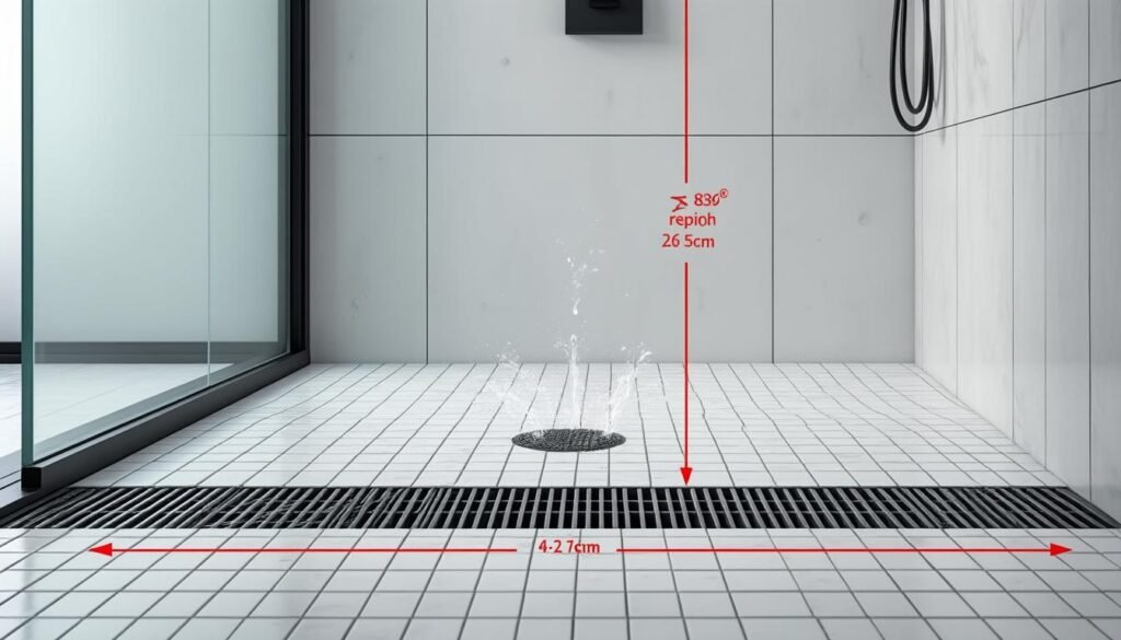 découvrez comment calculer la pente idéale pour assurer une évacuation efficace de votre douche et éviter les problèmes d'humidité.