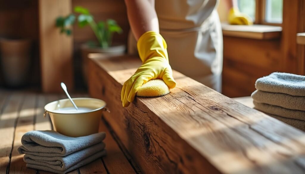 découvrez nos conseils pratiques pour nettoyer efficacement vos poutres en bois tout en les préservant et en évitant les dommages.