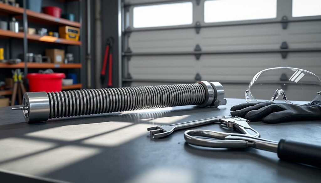 découvrez les étapes à suivre et les conseils pour réparer ou remplacer un ressort de porte de garage sectionnelle cassé en toute sécurité.