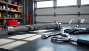 découvrez les étapes à suivre et les conseils pour réparer ou remplacer un ressort de porte de garage sectionnelle cassé en toute sécurité.