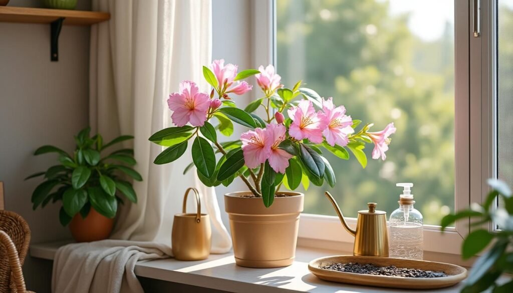 découvrez nos conseils essentiels pour bien entretenir votre azalée d'intérieur et la garder belle toute l'année.